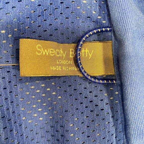 Sweaty Betty Pack Away Jacket Size XL Blue Lightweight NWT - Picture 4 of 12